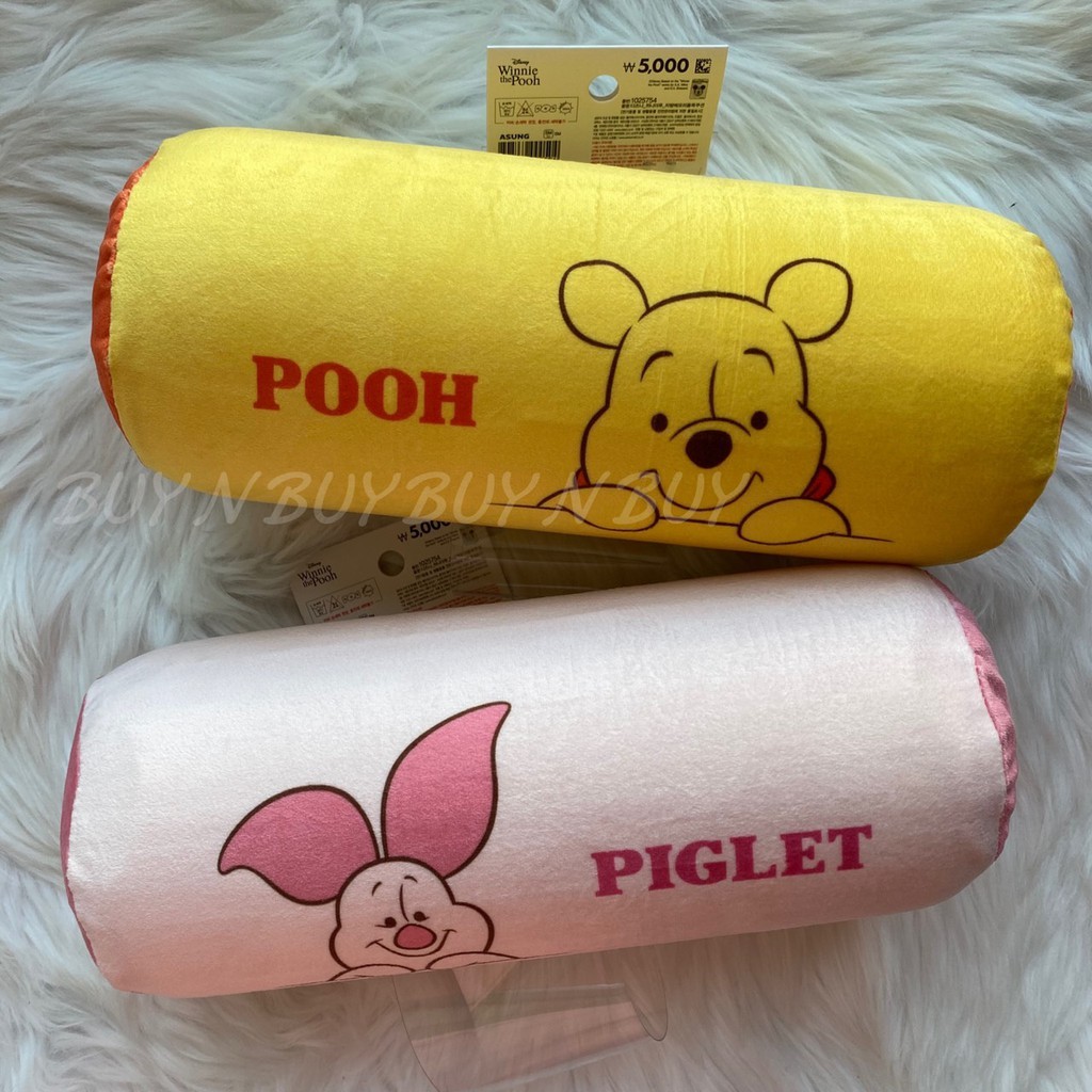 韓國 小熊維尼 椅背頭枕