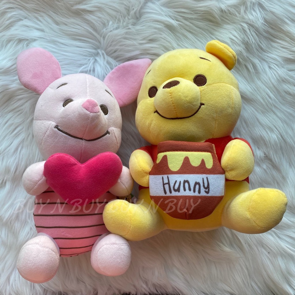 韓國 小熊維尼 小豬 娃娃