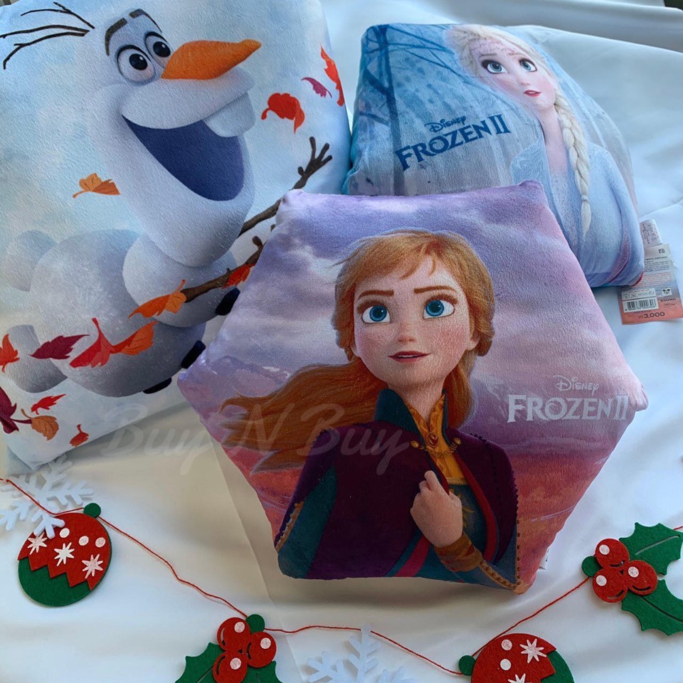 韓國 冰雪奇緣 枕頭 抱枕 雪寶/ELSA/安娜