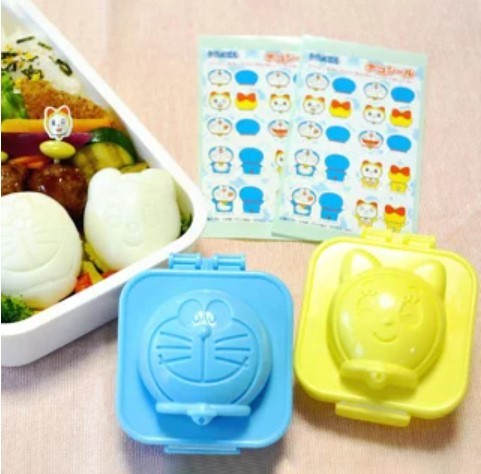 日本製 Doraemon 哆啦A夢 哆啦美 雞蛋模具 | 兩件套 (逢星期日截單後25-28個工作天發貨)