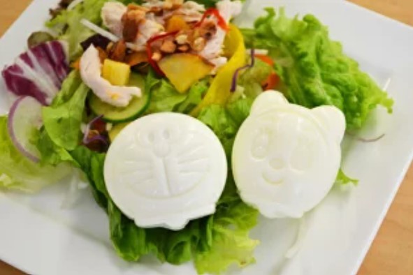 日本製 Doraemon 哆啦A夢 哆啦美 雞蛋模具 | 兩件套 (逢星期日截單後25-28個工作天發貨)