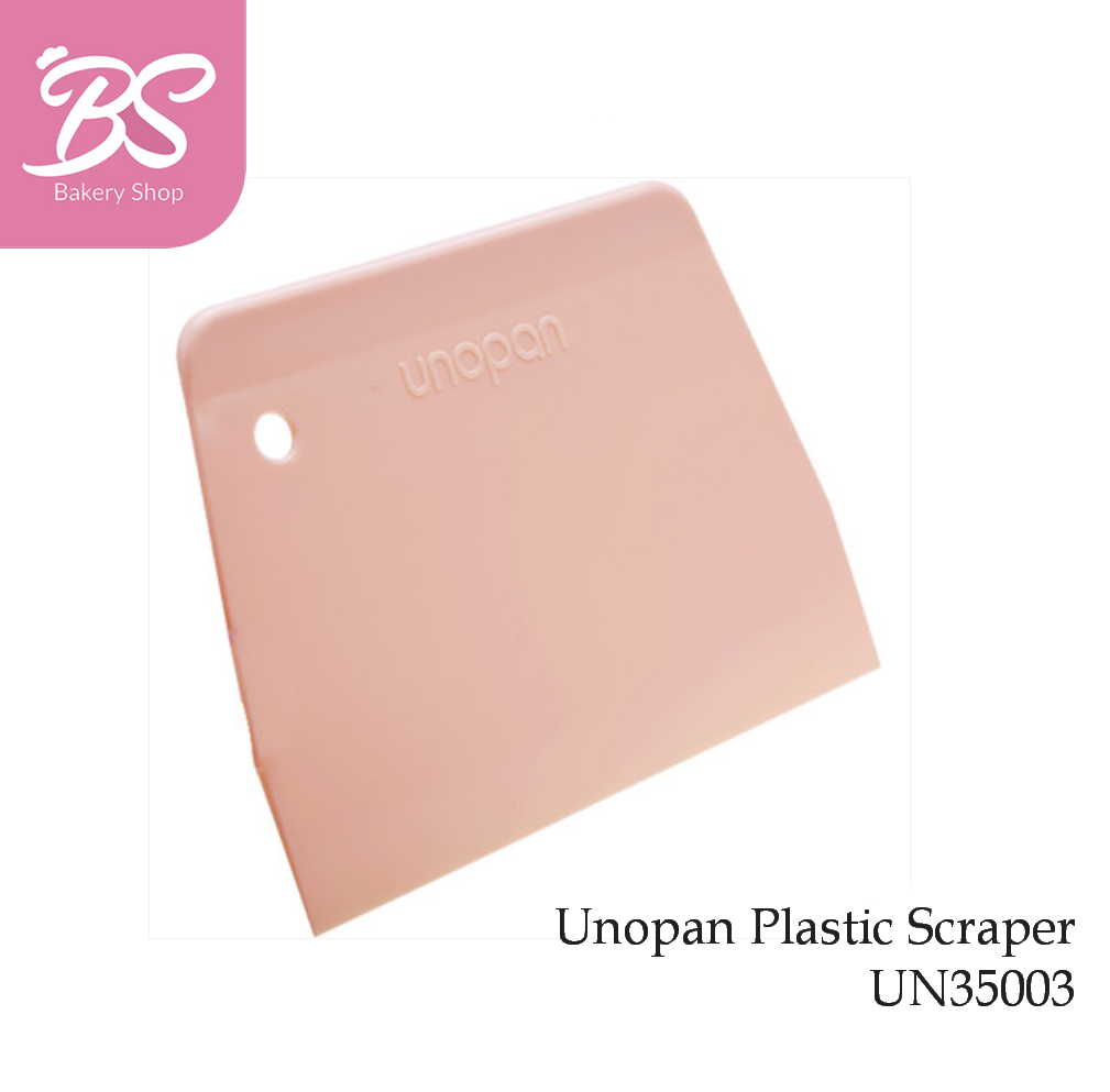 【Unopan Plastic Scraper】Dough Icing Fondant Pastry Cutters 塑料刮板 面团切刀 UN35003
