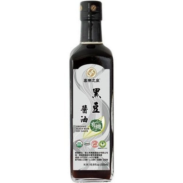 台灣有機黑豆醬油 500ml