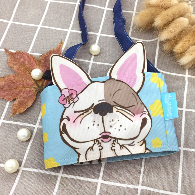 【汪來汪趣 wdog】法鬥 雙面造型手提杯套