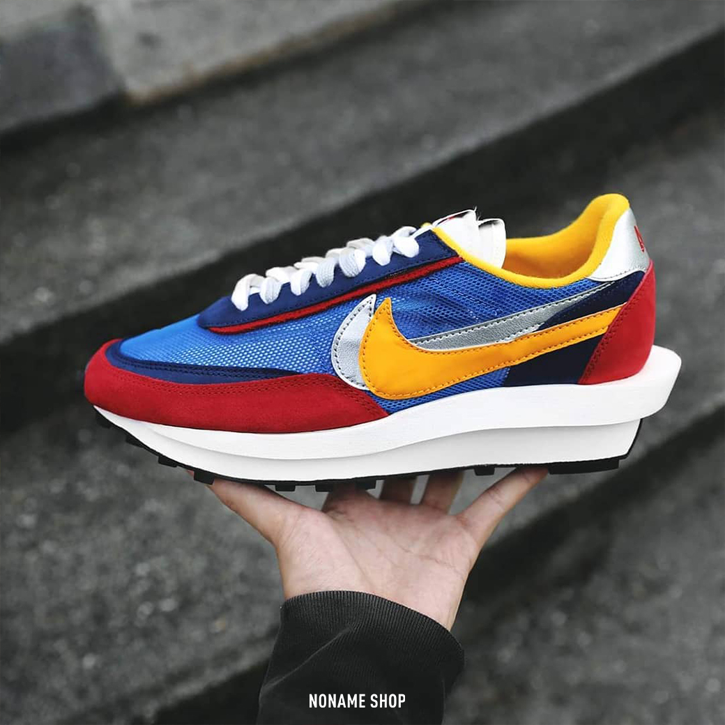 NIKE LD Waffle Sacai Blue Multi 解構雙勾藍紅