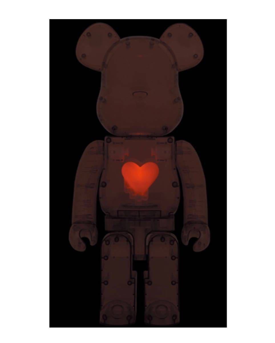 BEARBRICK EU RED HEART 1000%