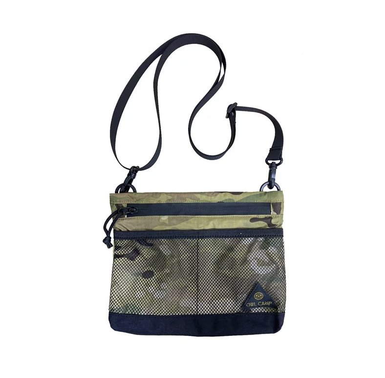 【OWL CAMP】多地迷彩輕量斜包 BL-005