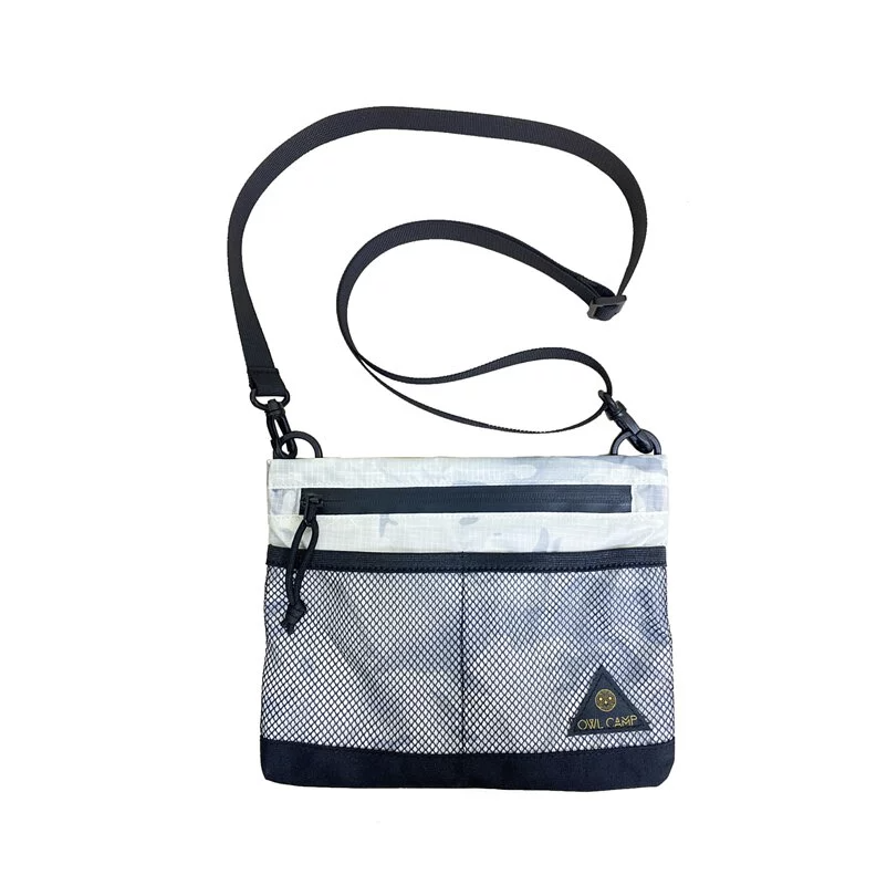 【OWL CAMP】雪地迷彩輕量斜包 BL-007