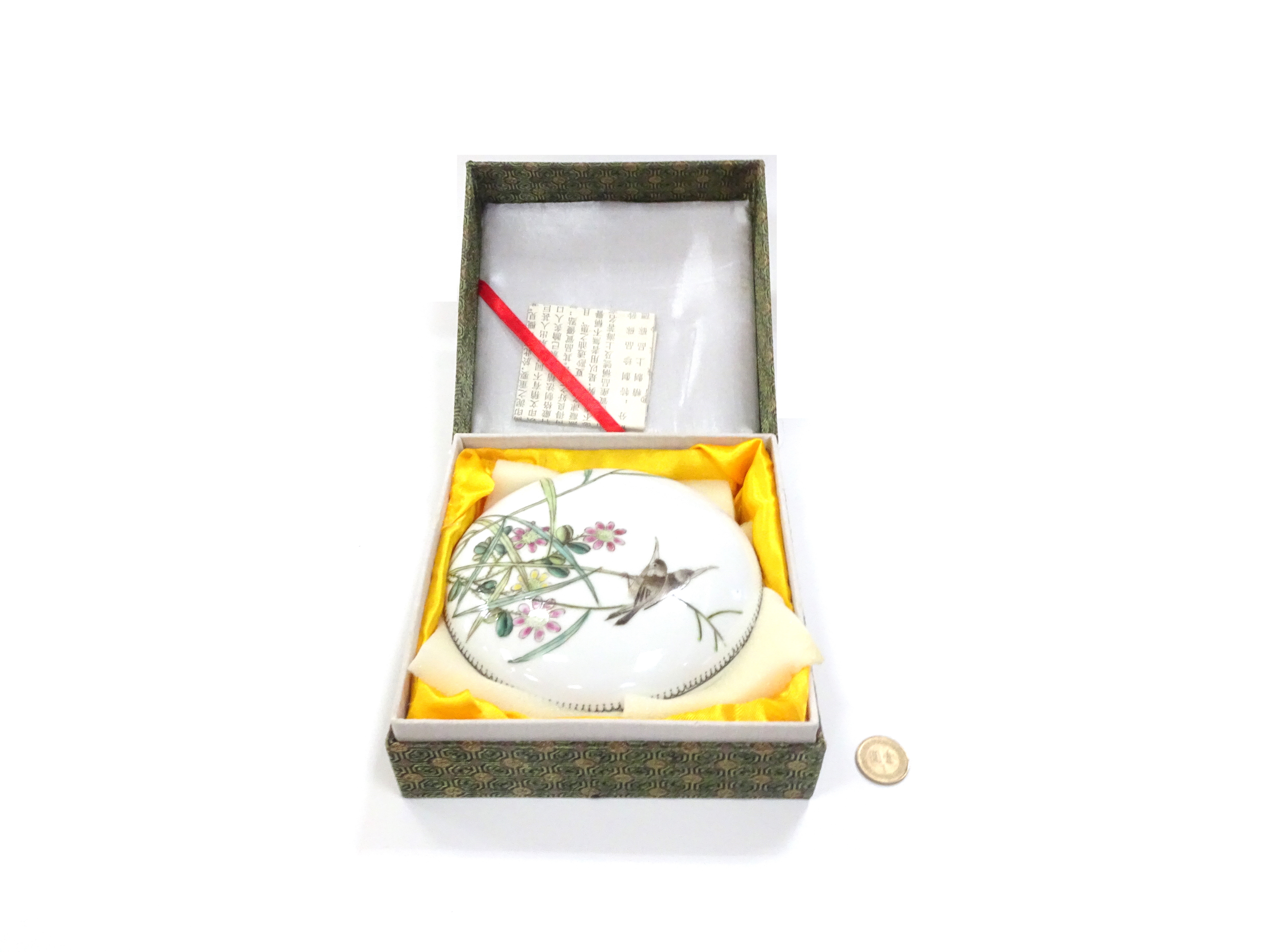 西泠印泥粉彩上品硃磦硃砂300g