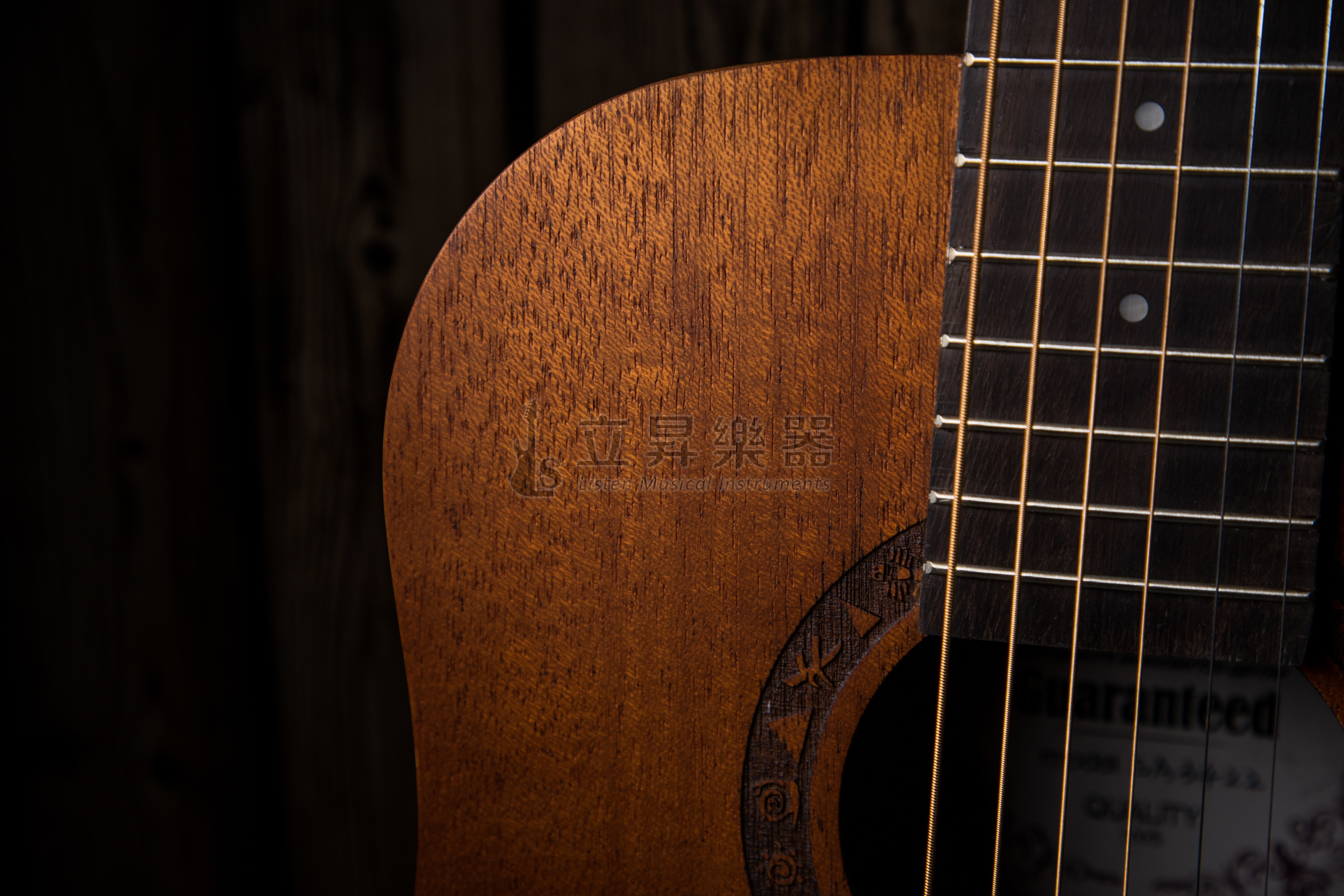 Soldin SA-3422NS 全桃花心木 34吋 旅行木吉他 旅行吉他 (附琴袋、配件) 第 4 張圖片｜三峽吉他 / Bass