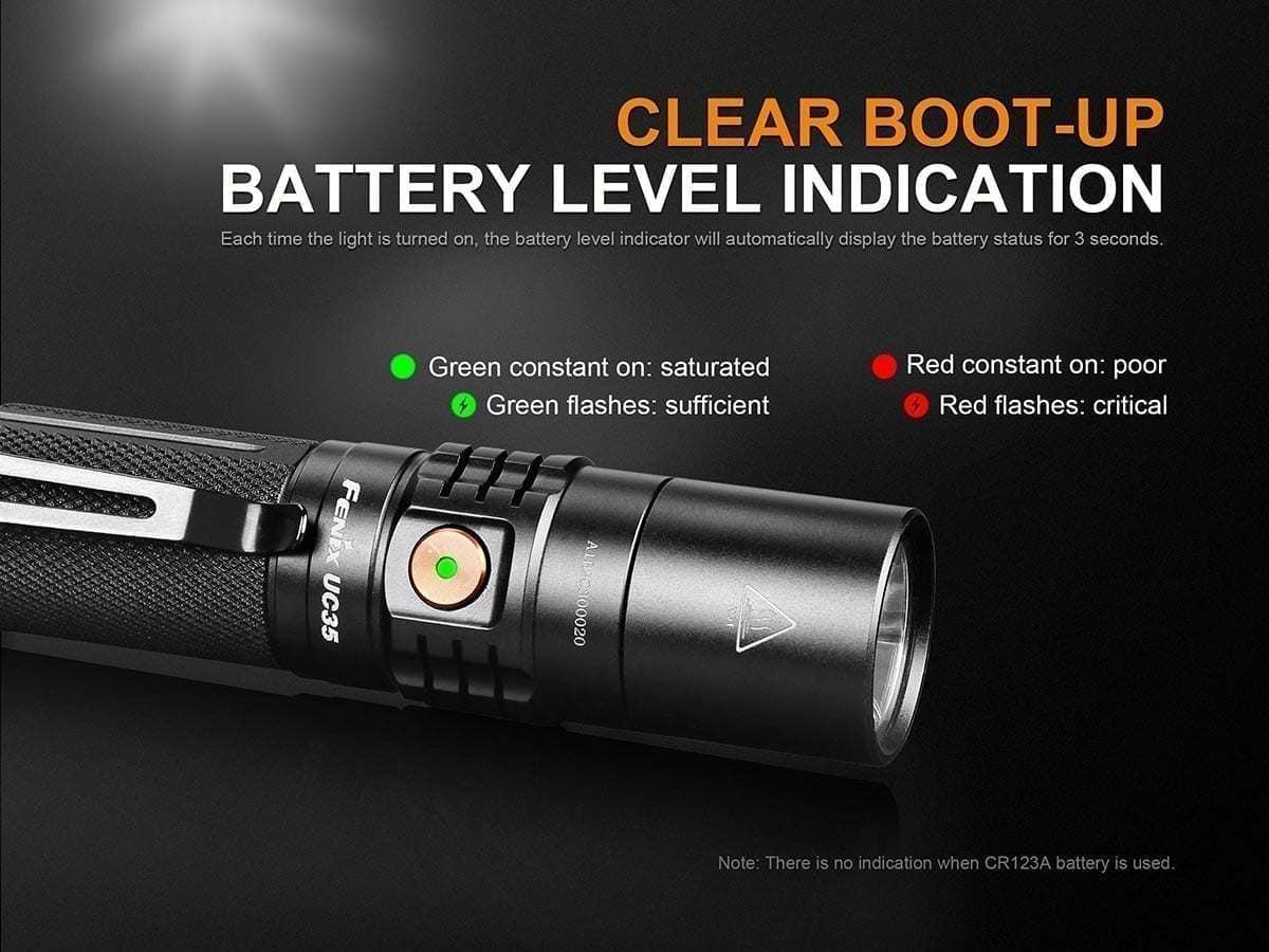 fenix flashlight battery indicator WF25RM Multifunctional Cradle-Charging Duty Flashlight Fenix PD35 V3 Upgraded Fenix HM50R V2.0 Headlamp