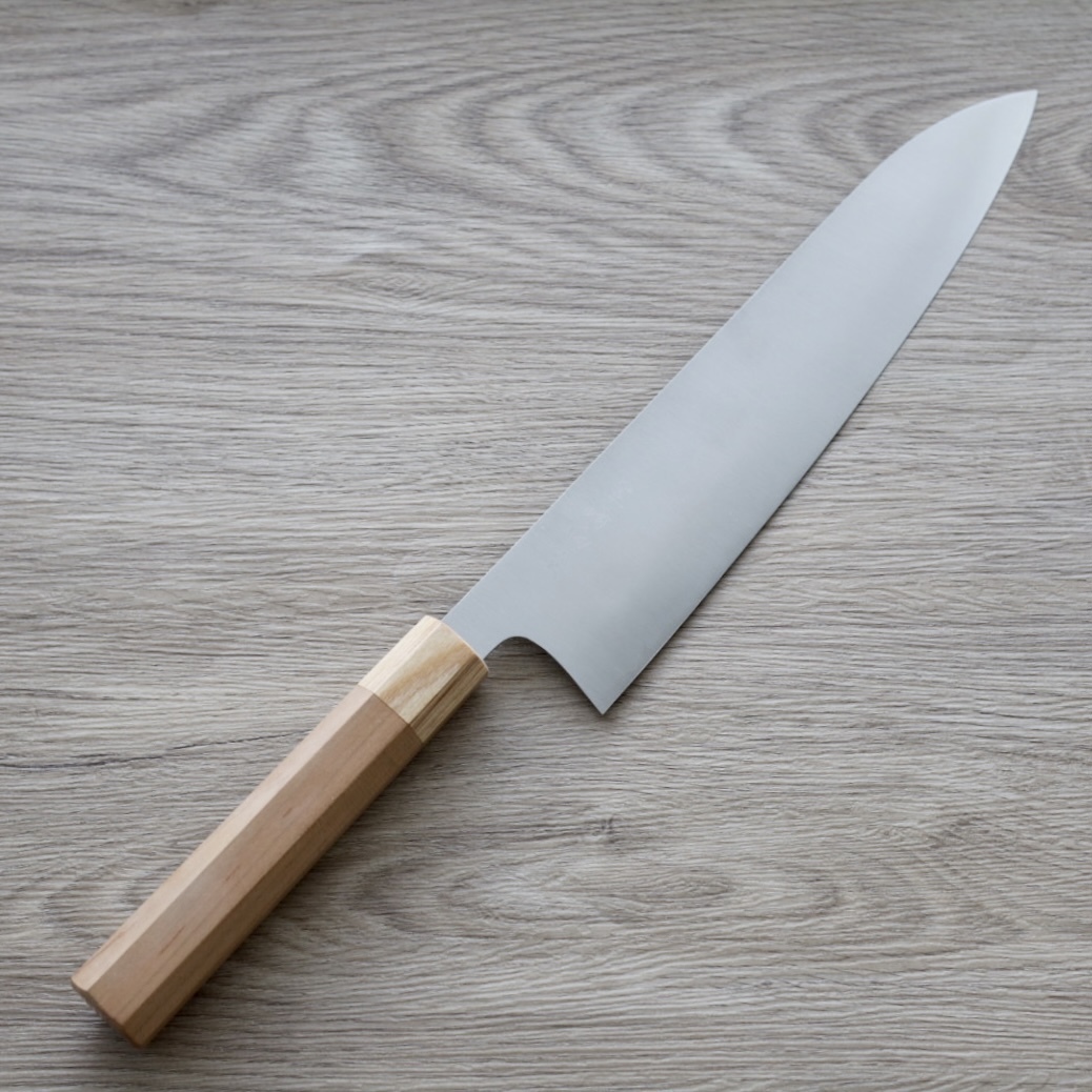 黑崎真 牛刀 240mm SG2粉末HSS鋼 櫻花