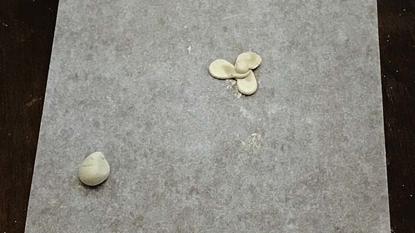 初階課程 造型 小花團耳針