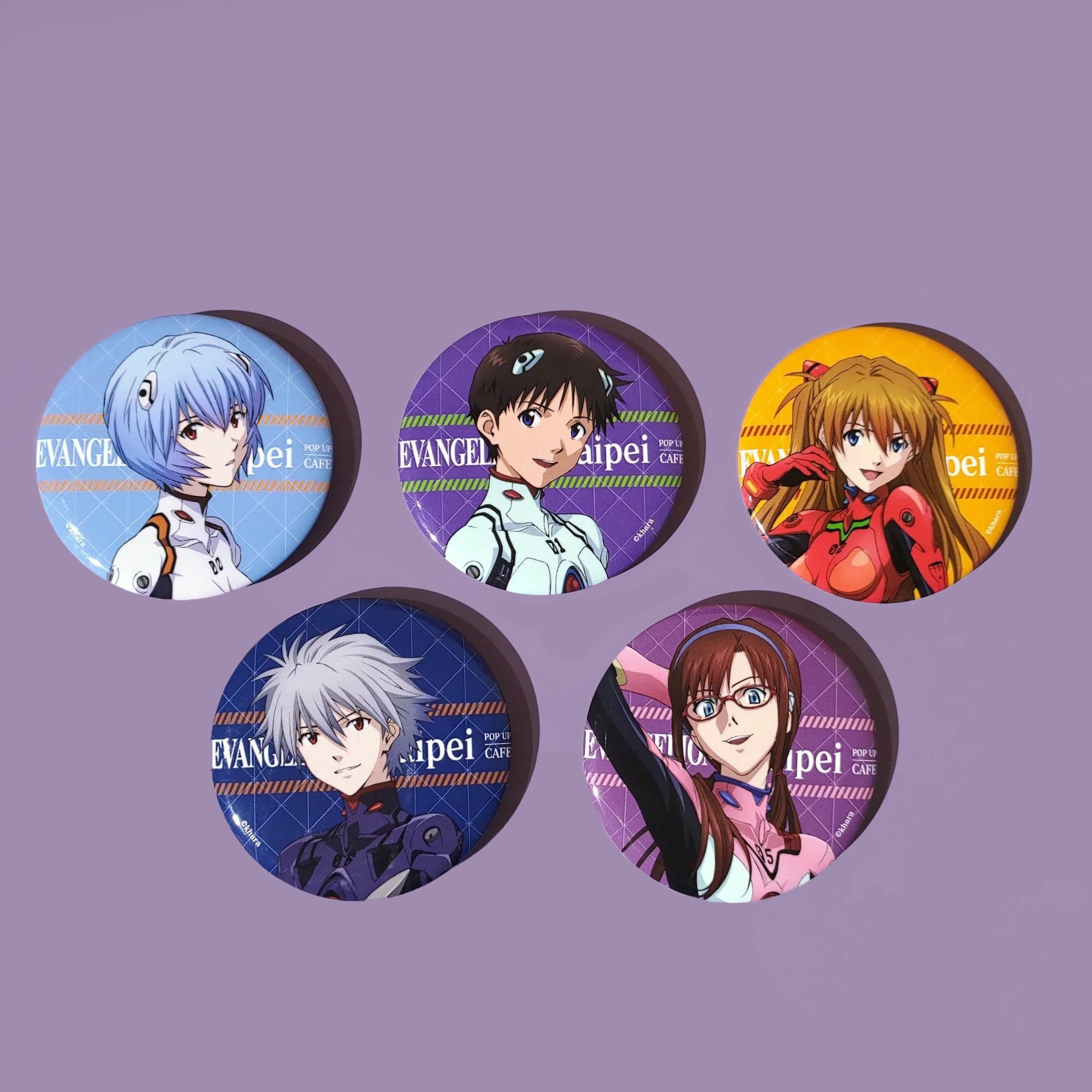 新世紀福音戰士-胸章-五款