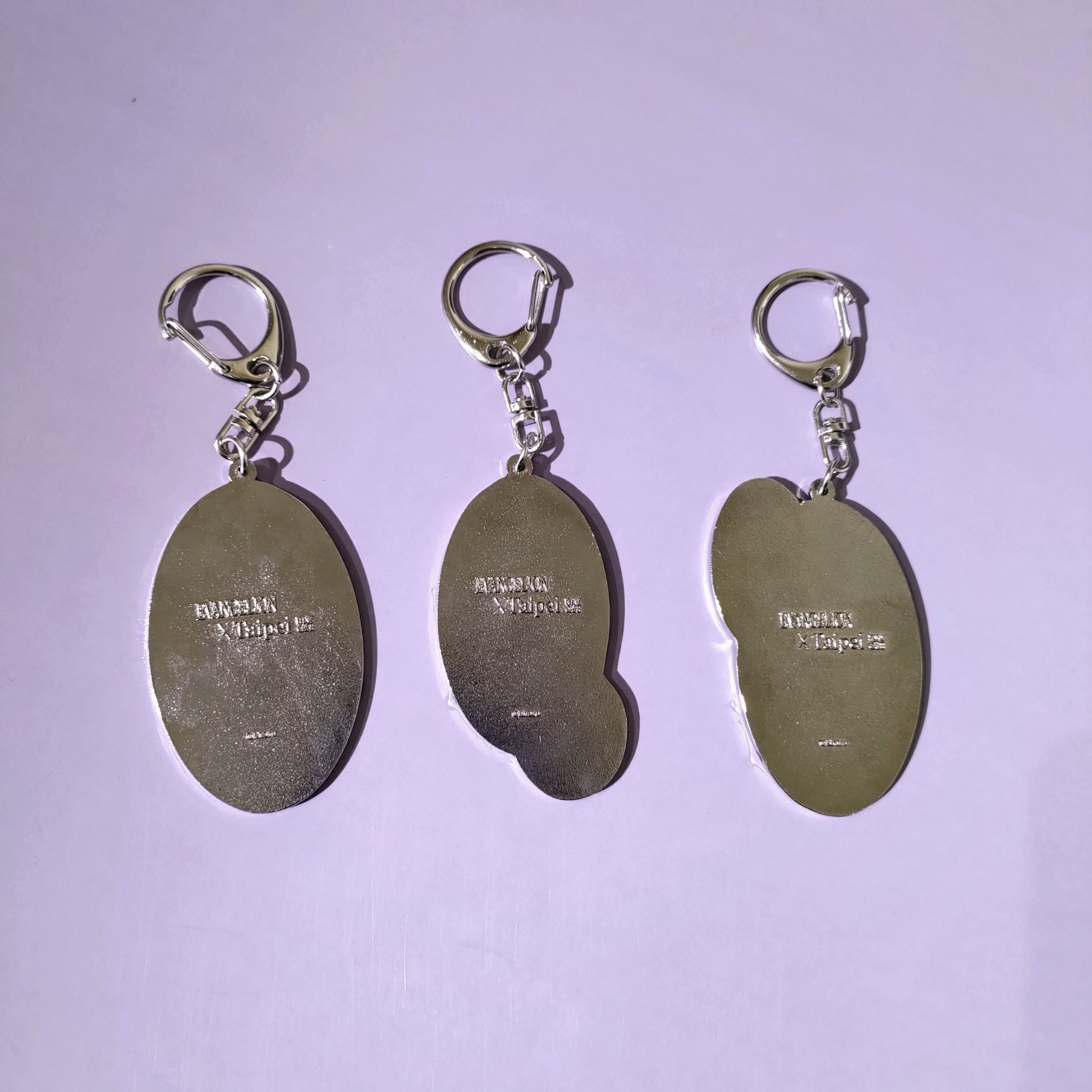 新世紀福音戰士-金屬鑰匙圈-三款