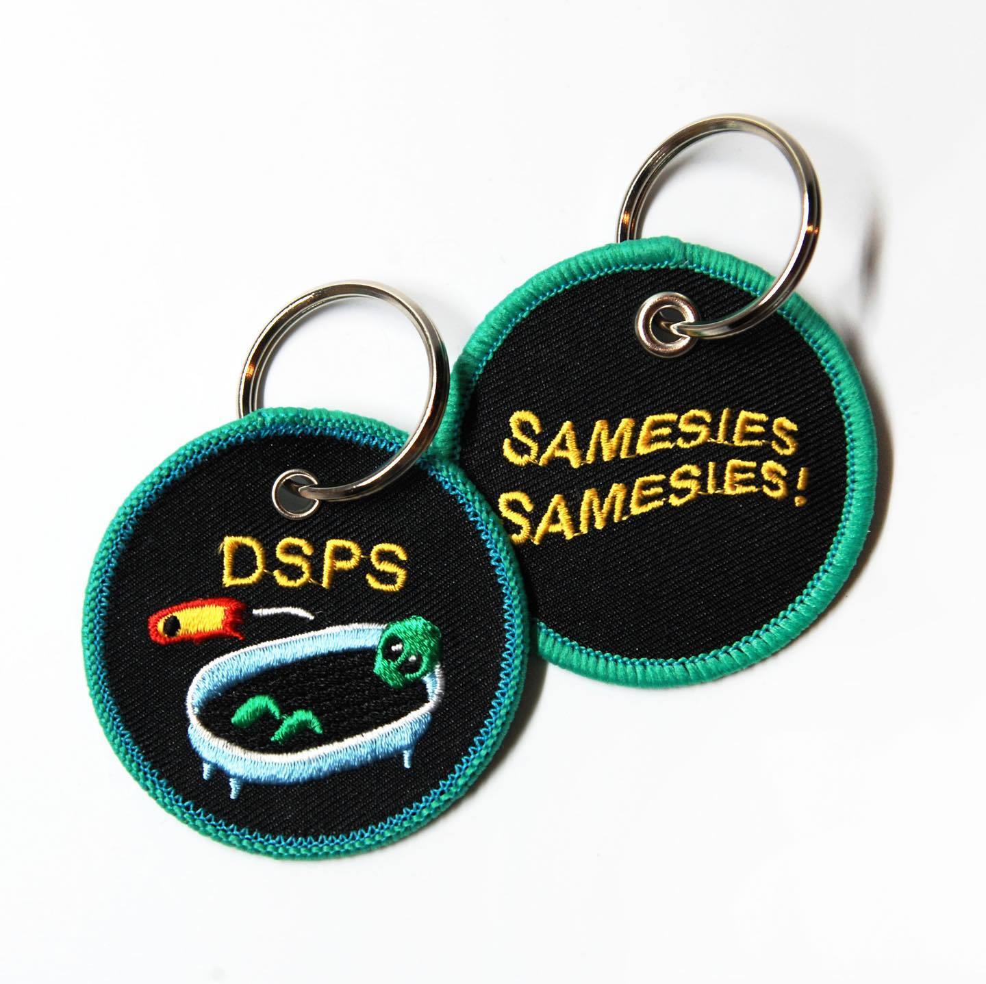 【DSPS】SAMESIES!電繡鑰匙圈