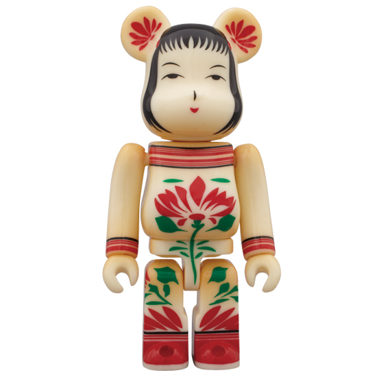 【 BE@RBRICK | 100% 日本鳴子娃娃 】