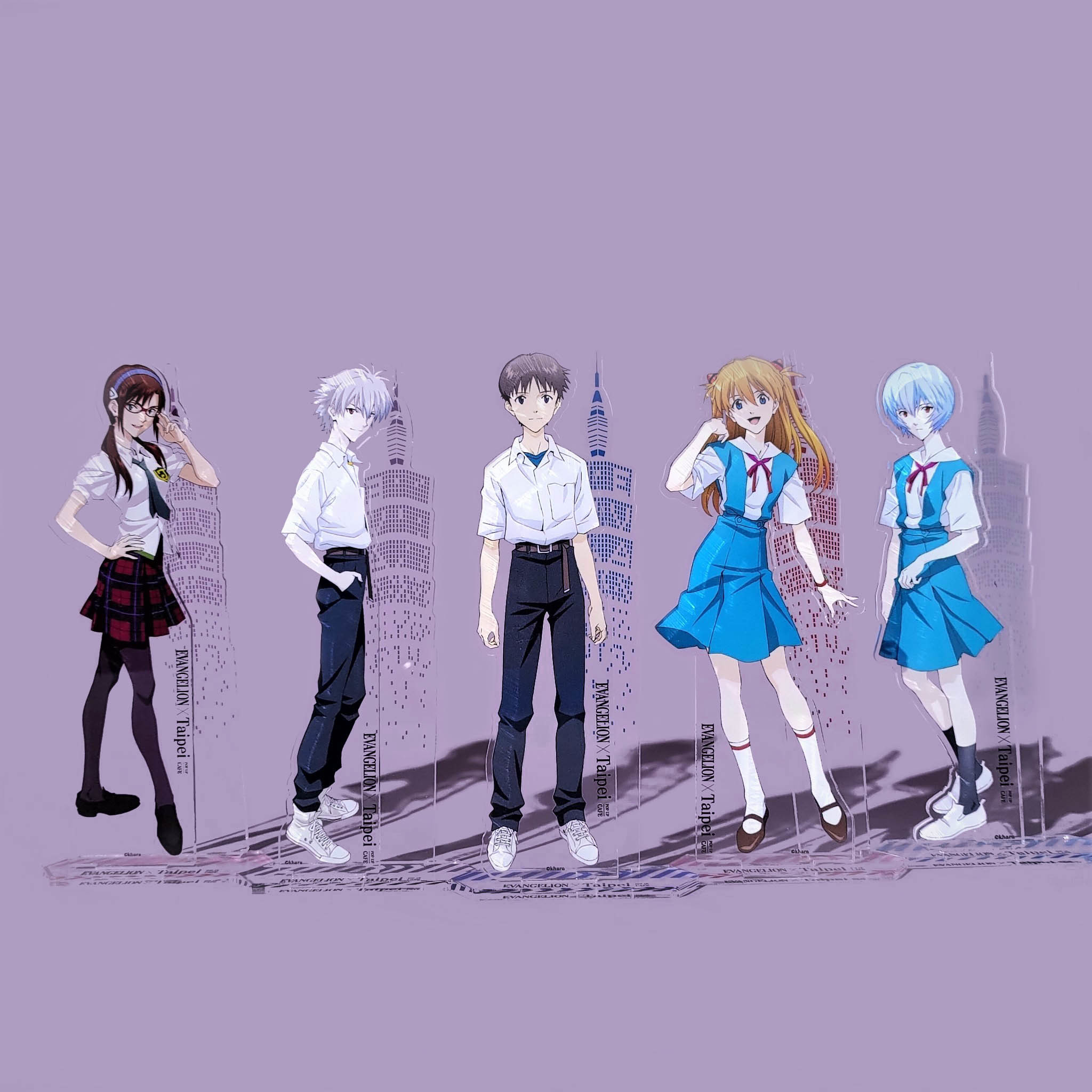 新世紀福音戰士-壓克力立牌-五款