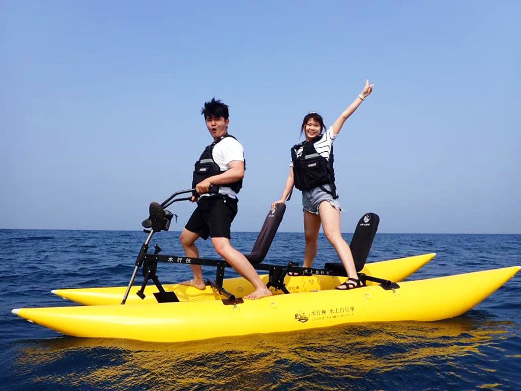 部落格-小琉球水上自行車