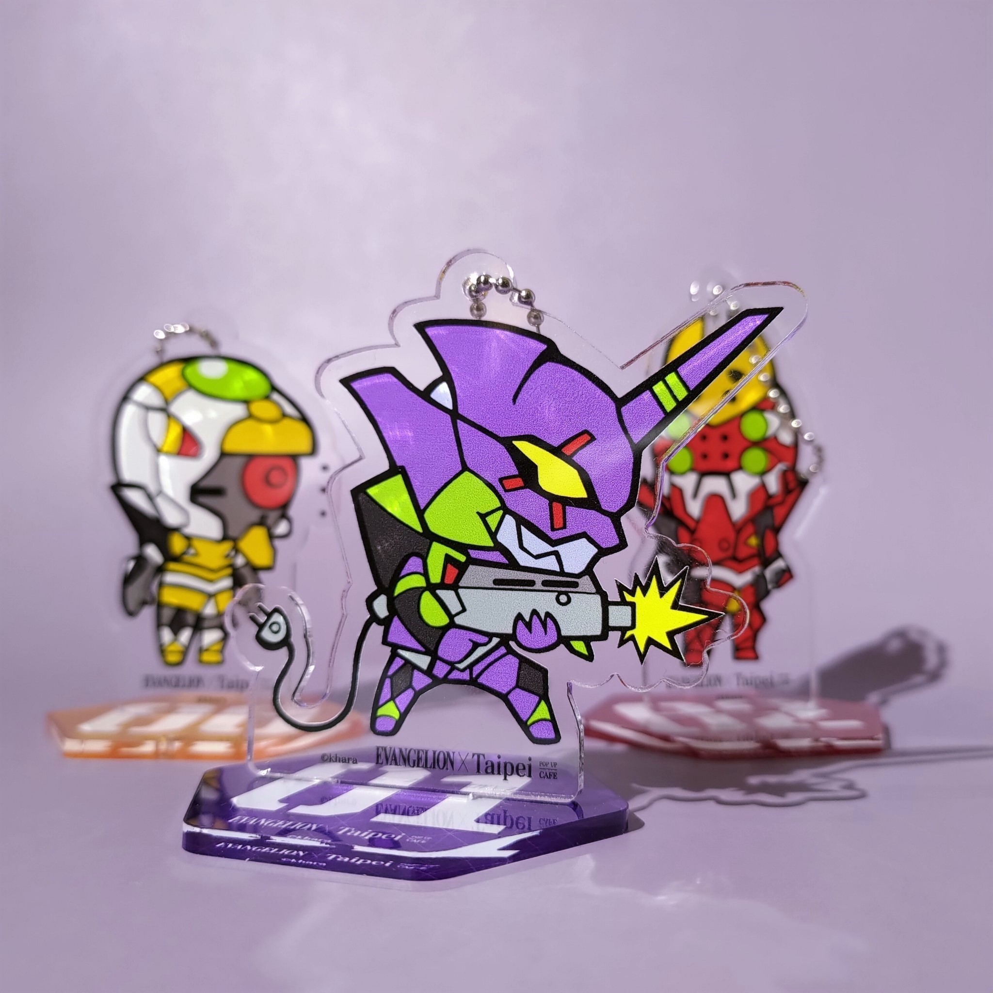 新世紀福音戰士-鑰匙圈立牌-三款