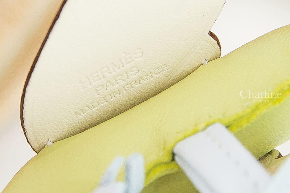 Hermès Rodeo PM Pegase 嫩芽黃/霧藜藍/奶油白小型飛馬吊飾-Charline Boutique 精品代購