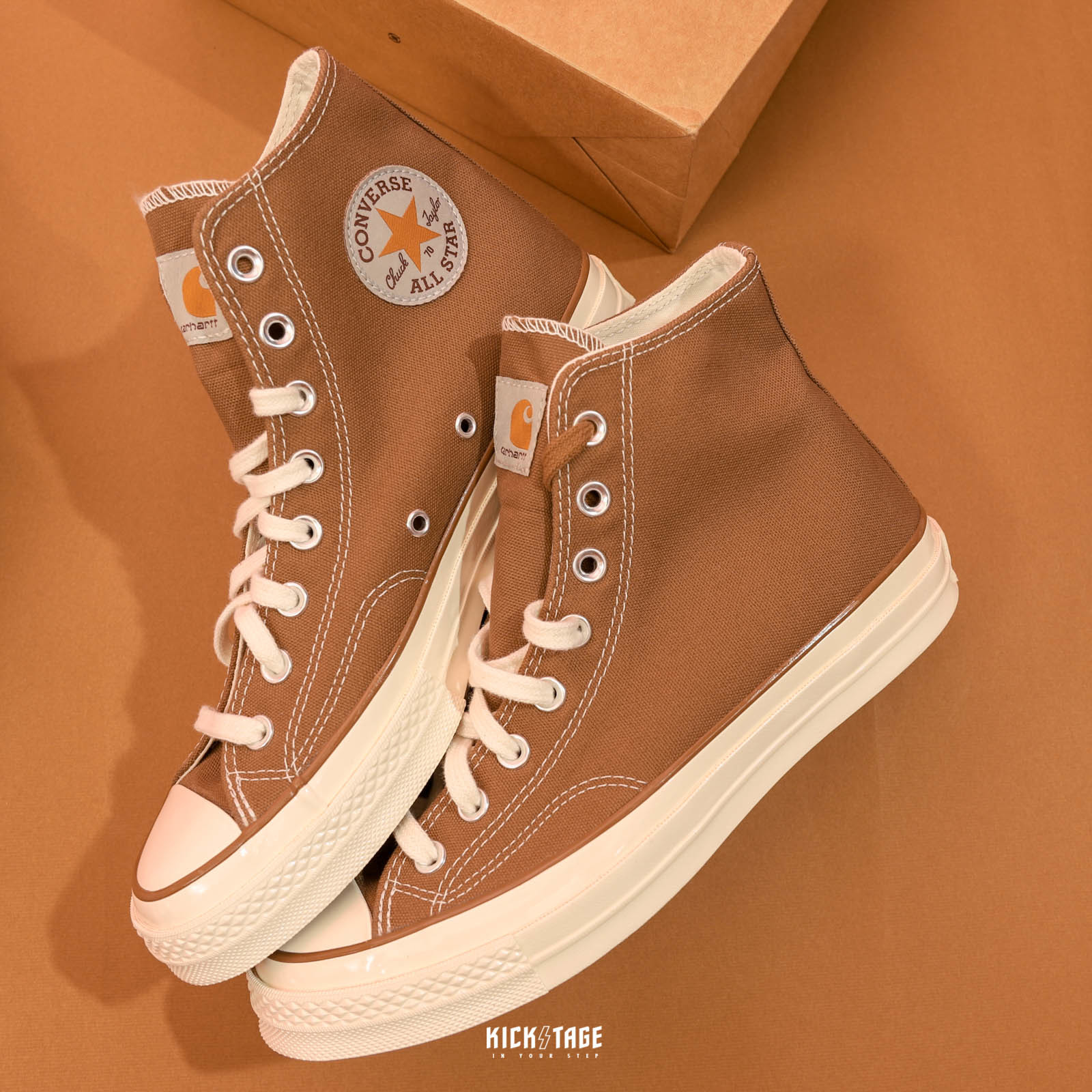 8折】聯名款CARHARTT X CONVERSE CHUCK 70 HI 1970S 高筒咖啡【169