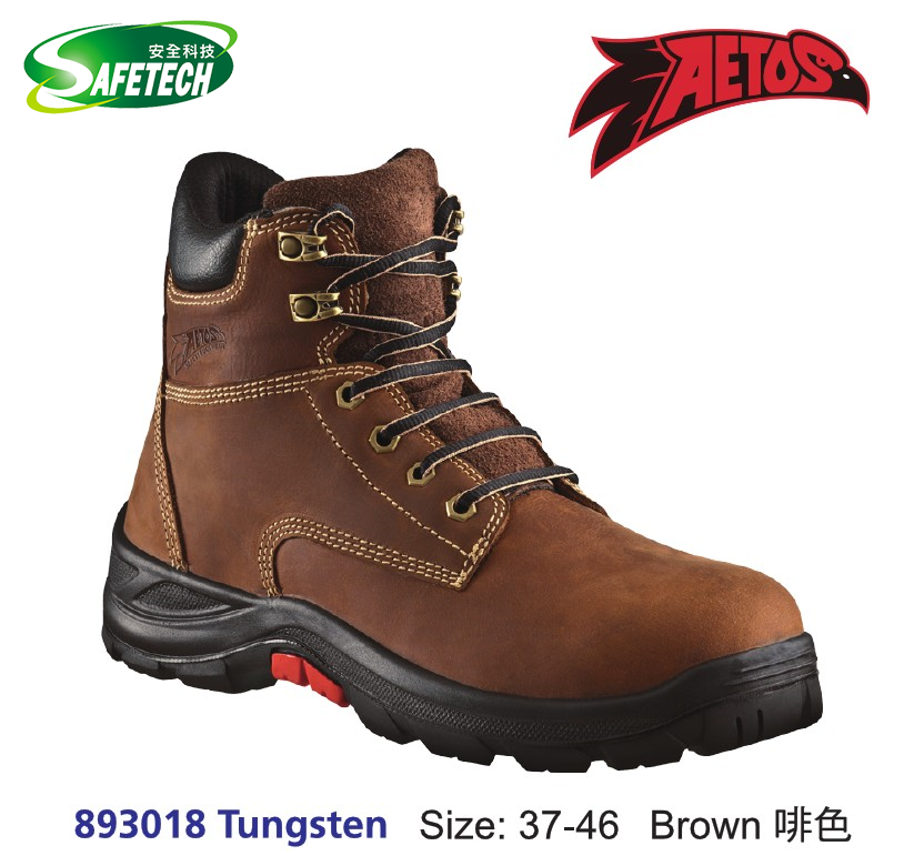 Aetos 893018 TUNGSTEN ace up safety boot
