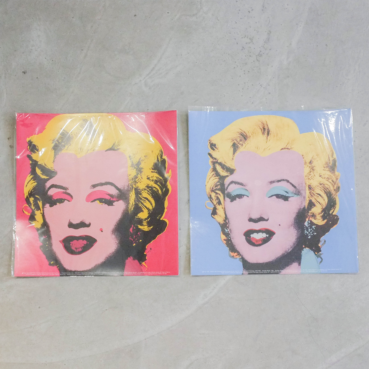 【車庫服飾】ANDY WARHOL  15 Minutes Eternal EXHIBITION 2014 東京森美術館展覽限定 瑪麗蓮夢露絹印海報