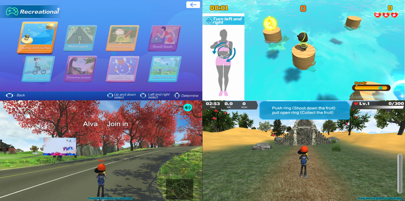 Smart Fitness Ring 智能體感遊戲健身環 (智能體感遊戲+專業健身課程，娛樂和健身相結合)