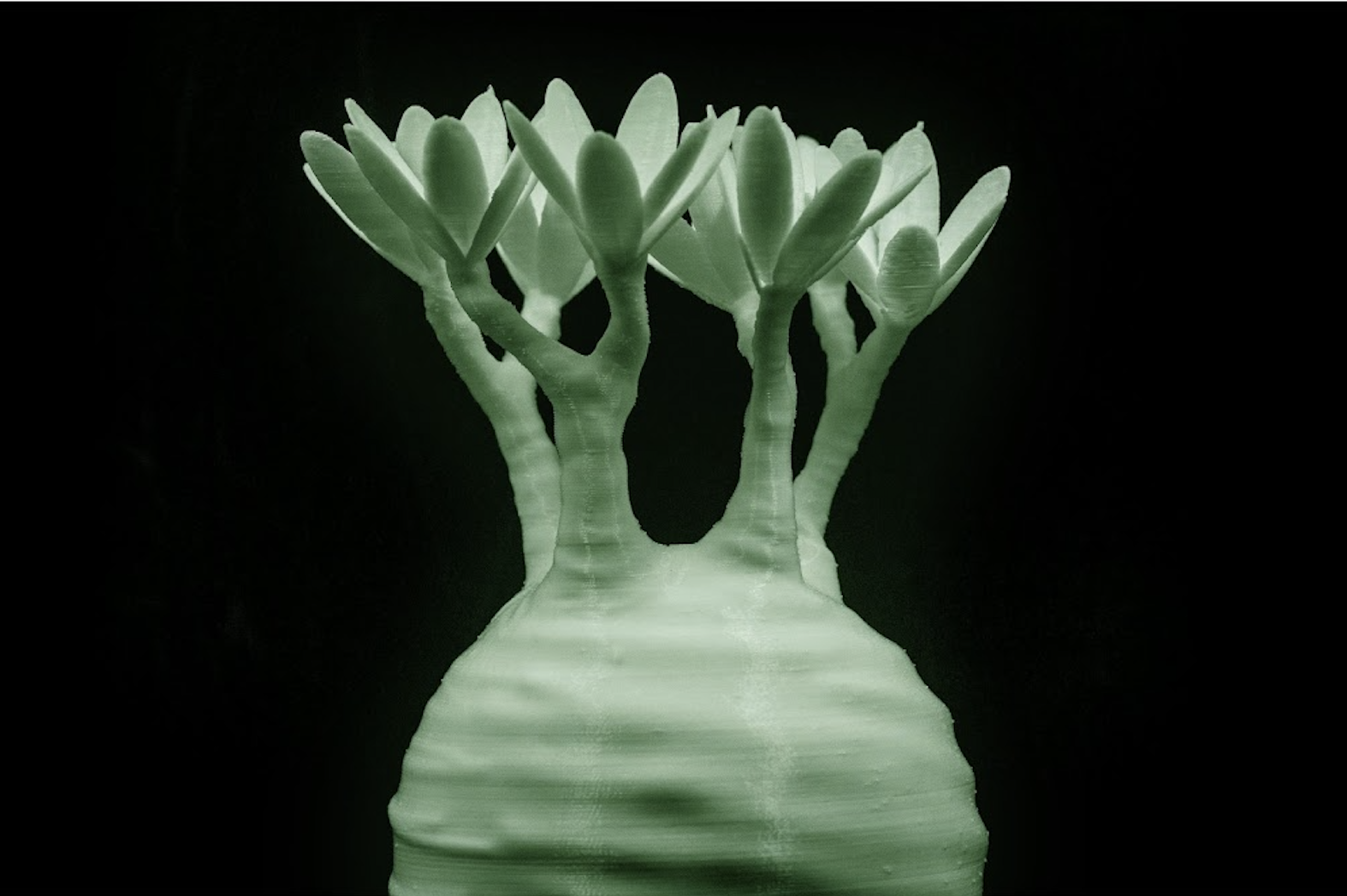 日本製 3D PRINT 象牙宮擺設 | 夜光版 M 【Lobindon】