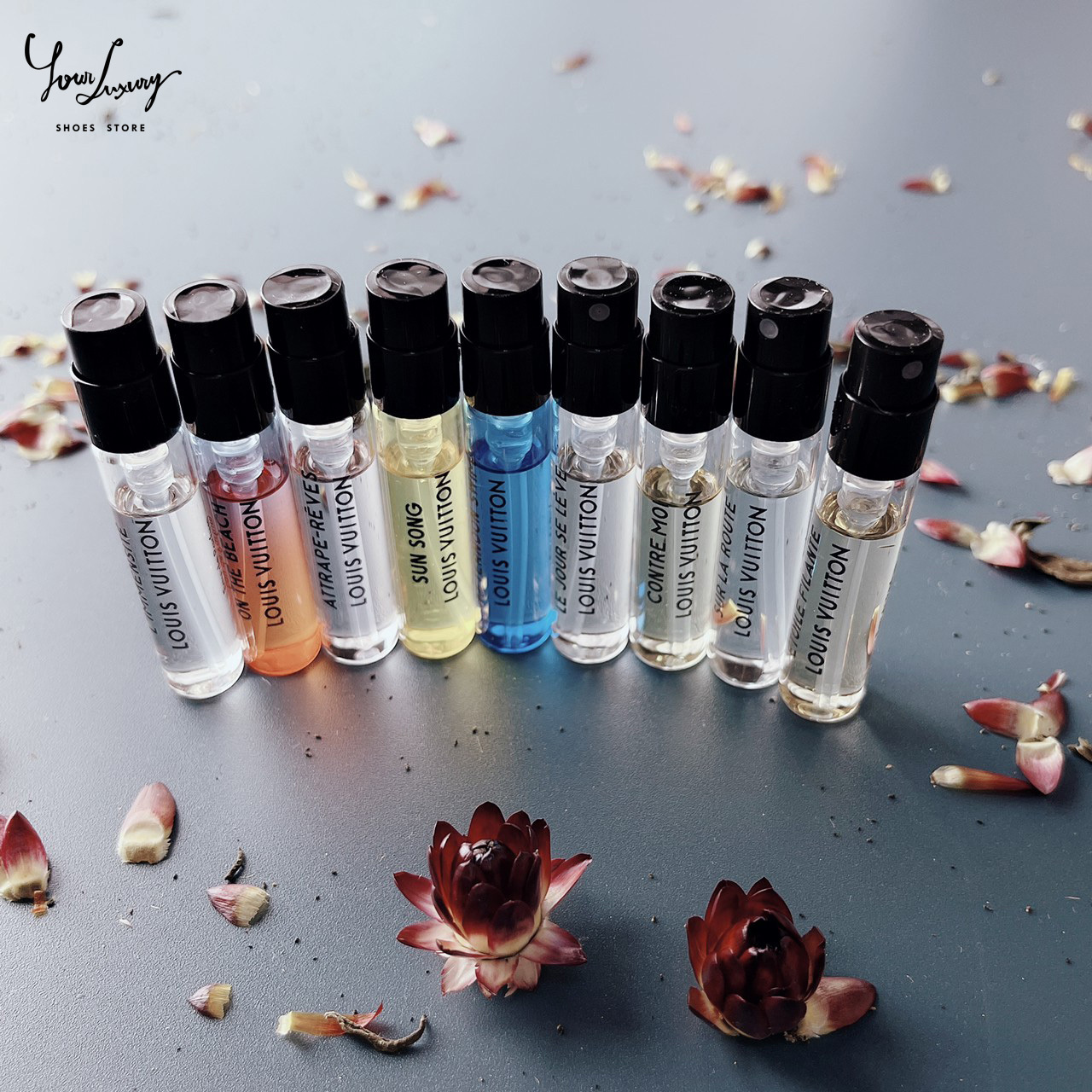 【Luxury】現貨 LV 香水 原廠 2ml 噴式 On the beach 夏日 漂泊 加州夢 雷暴 無限 逸時