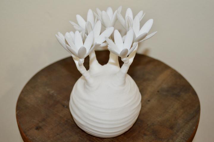 日本製 3D PRINT 象牙宮擺設 | 白化版 M 【Lobindon】