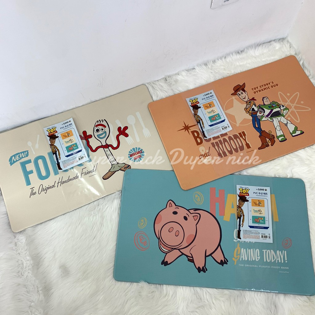 韓國 玩具總動員 廁所地墊 防水腳踏墊