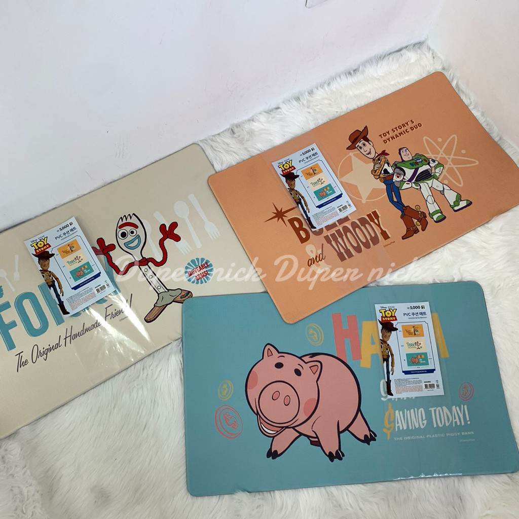 韓國 玩具總動員 廁所地墊 防水腳踏墊