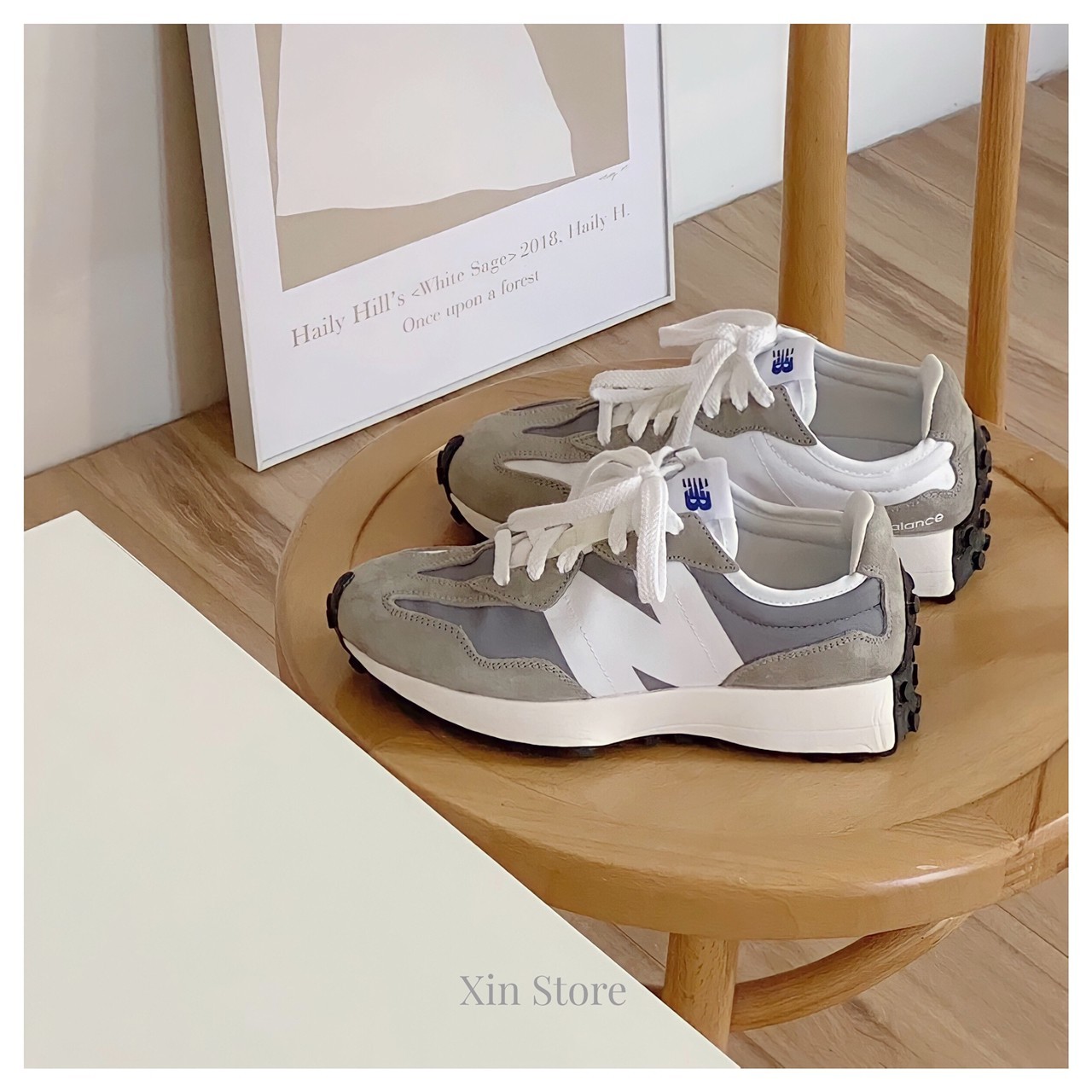 【現貨】New Balance NB 327 復古 厚底 麂皮 初代 余文樂 休閒鞋 慢跑鞋 元祖灰