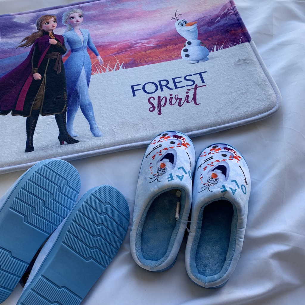 韓國 冰雪奇緣 地墊/拖鞋