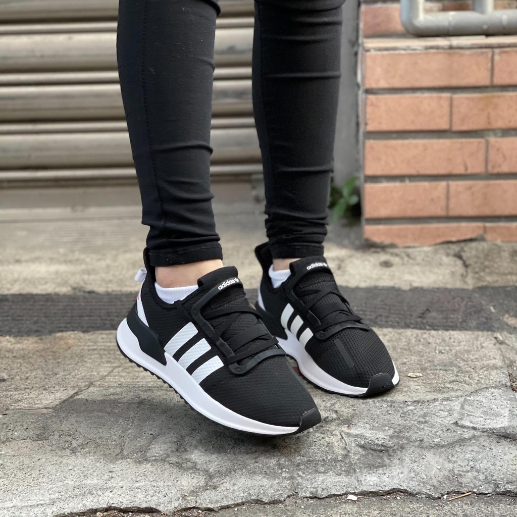 Adidas U_path run originals 黑白/白紅藍配色 男女段現貨
