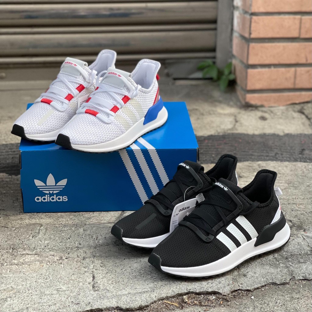 Adidas U_path run originals 黑白/白紅藍配色 男女段現貨