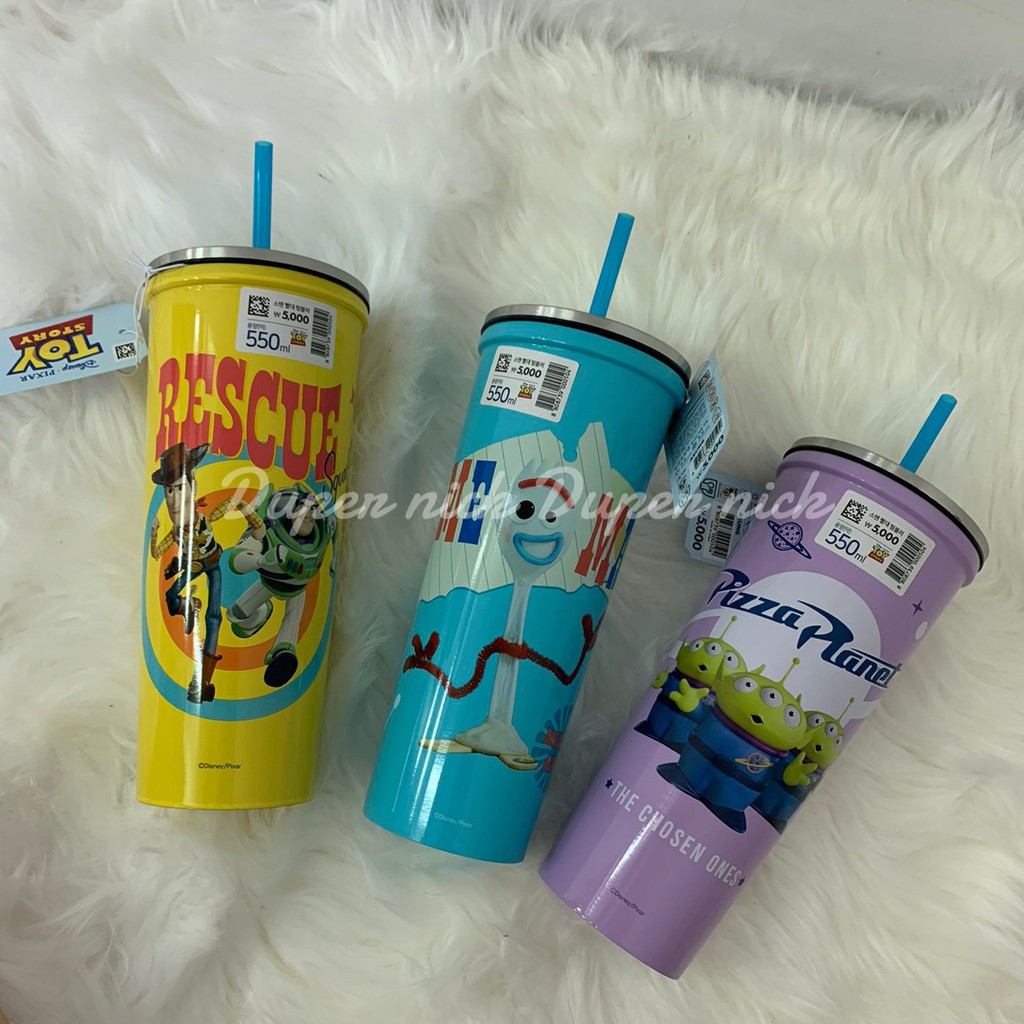 (平安夜限定活動) 韓國 玩具總動員 不銹鋼 水杯 水壺