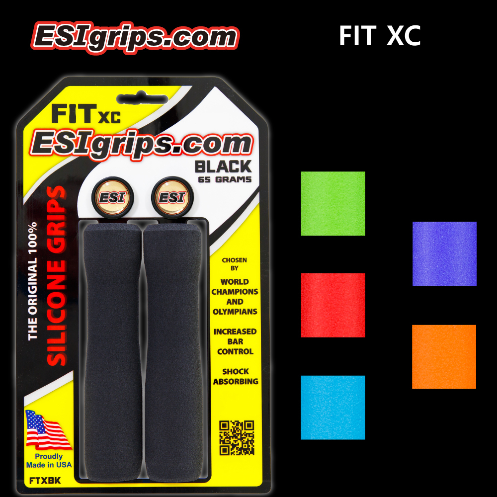 ESI FIT XC 人體工學矽膠握把套-65g