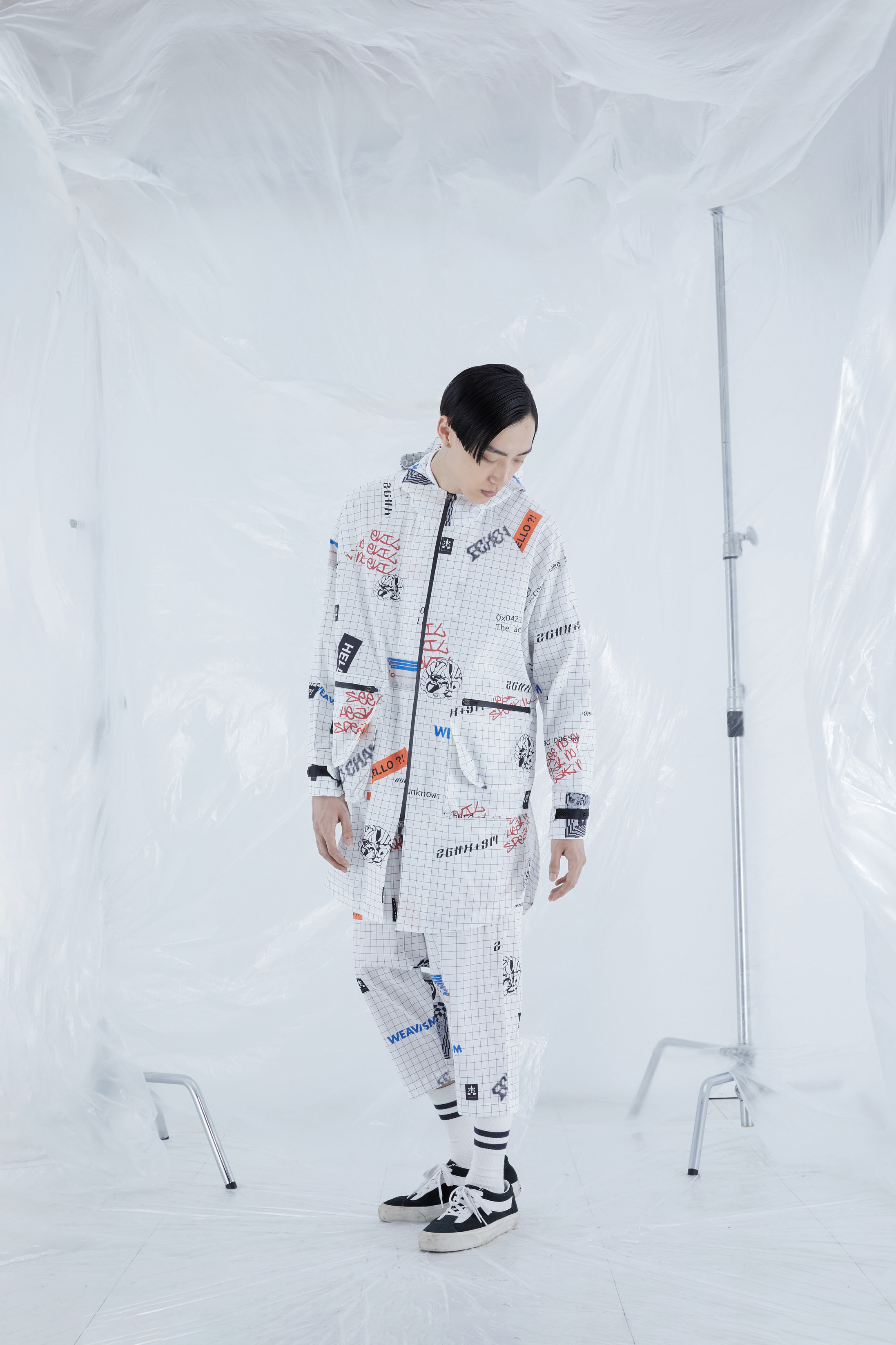 立體口袋撲面大風衣 - 失溫