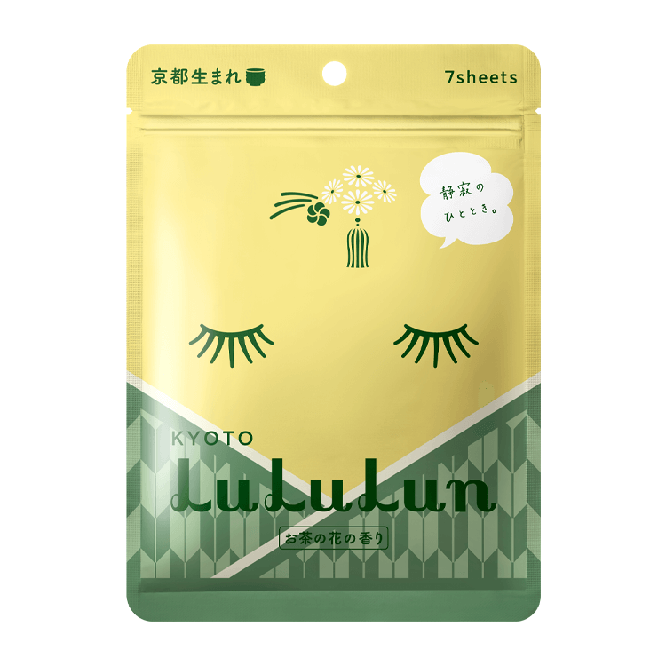 LuLuLun 京都限定宇治綠茶化妝水面膜