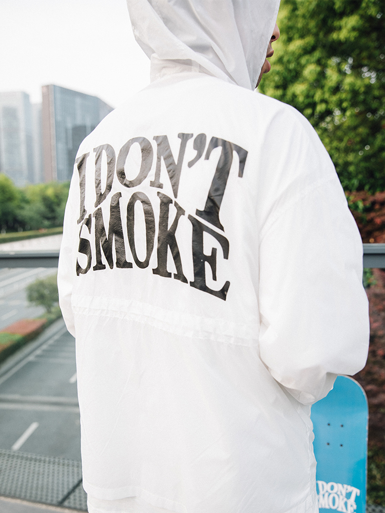 I DON’T SMOKE  運動 薄透 防曬 長袖 外套  DONSMOKE Don’t Smoke
