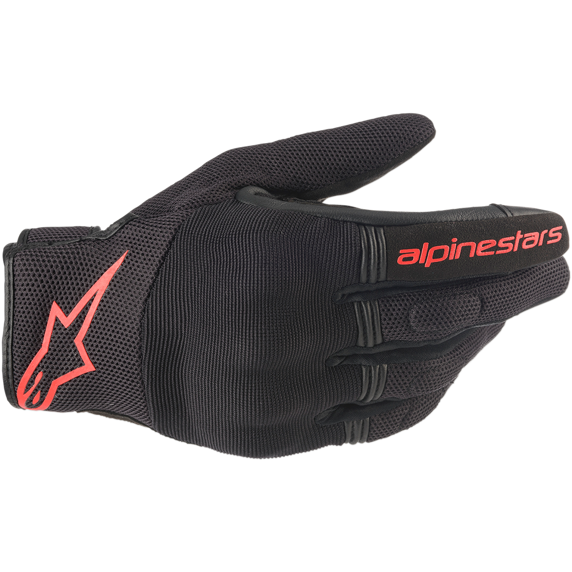 ALPINESTARS COPPER GLOVES BLACK/RED FLUO 黑螢光紅 布手套
