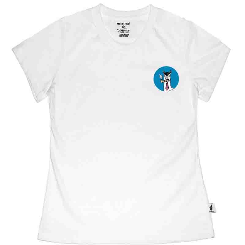 Little Stamp: Smokin' Alpaca 藍圈煙斗 女版短T