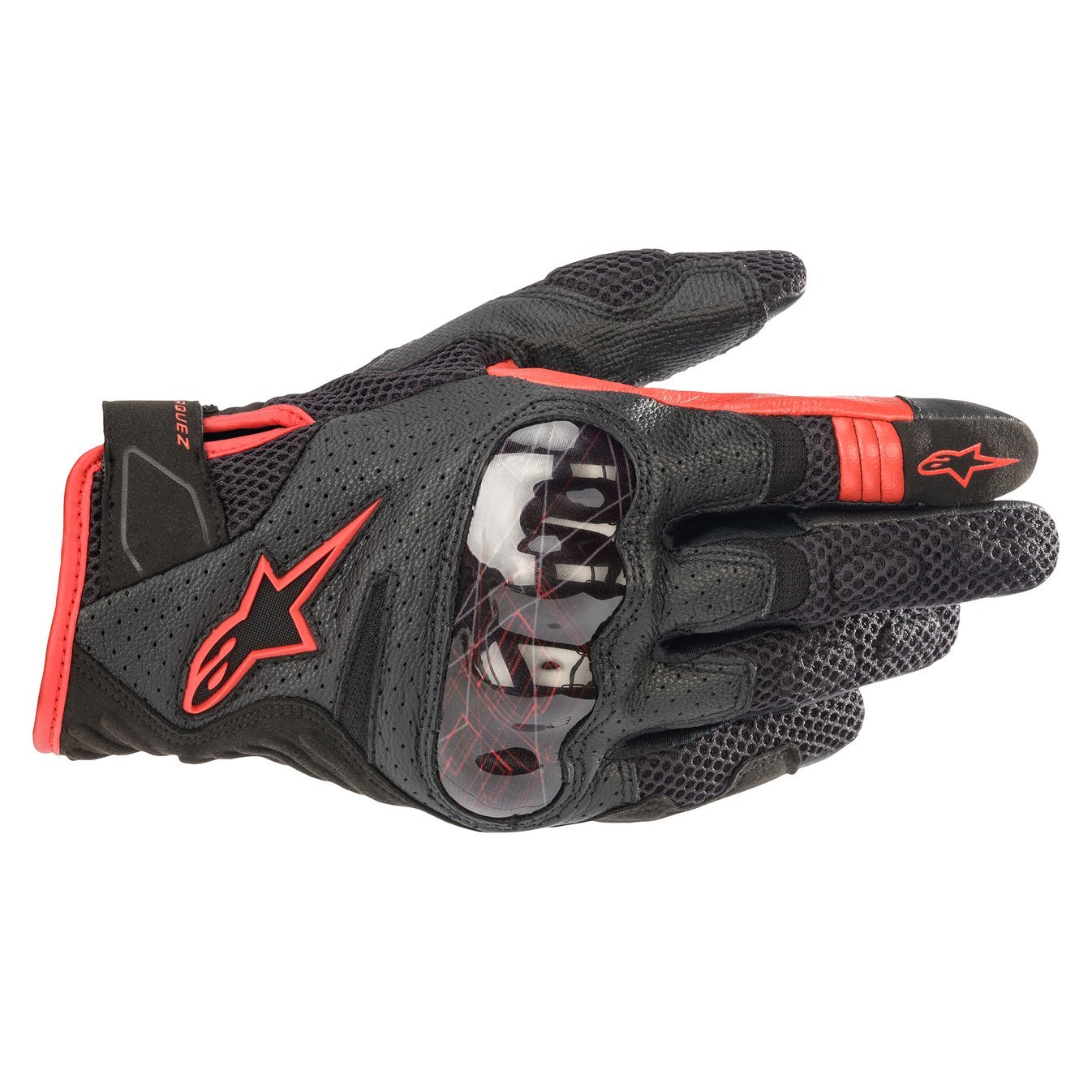 ALPINESTARS MM93 RIO HONDO V2 AIR GLOVES BLACK/BRIGHT RED 黑紅 皮布手套