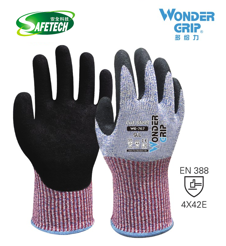 WonderGrip Cut Steel WG-767 Cut Resistant Glove