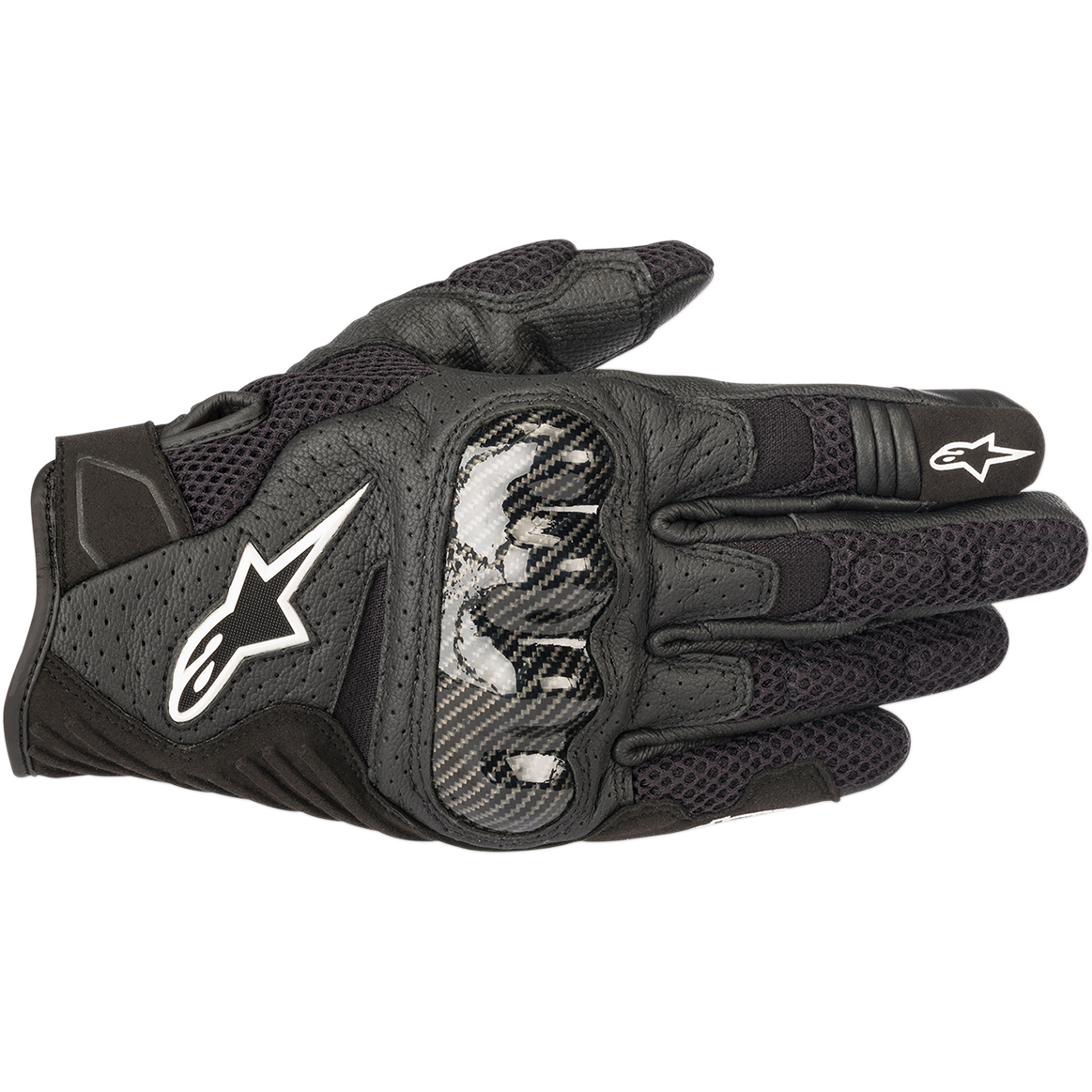 ALPINESTARS SMX-1 AIR V2 GLOVES BLACK 黑 皮布手套
