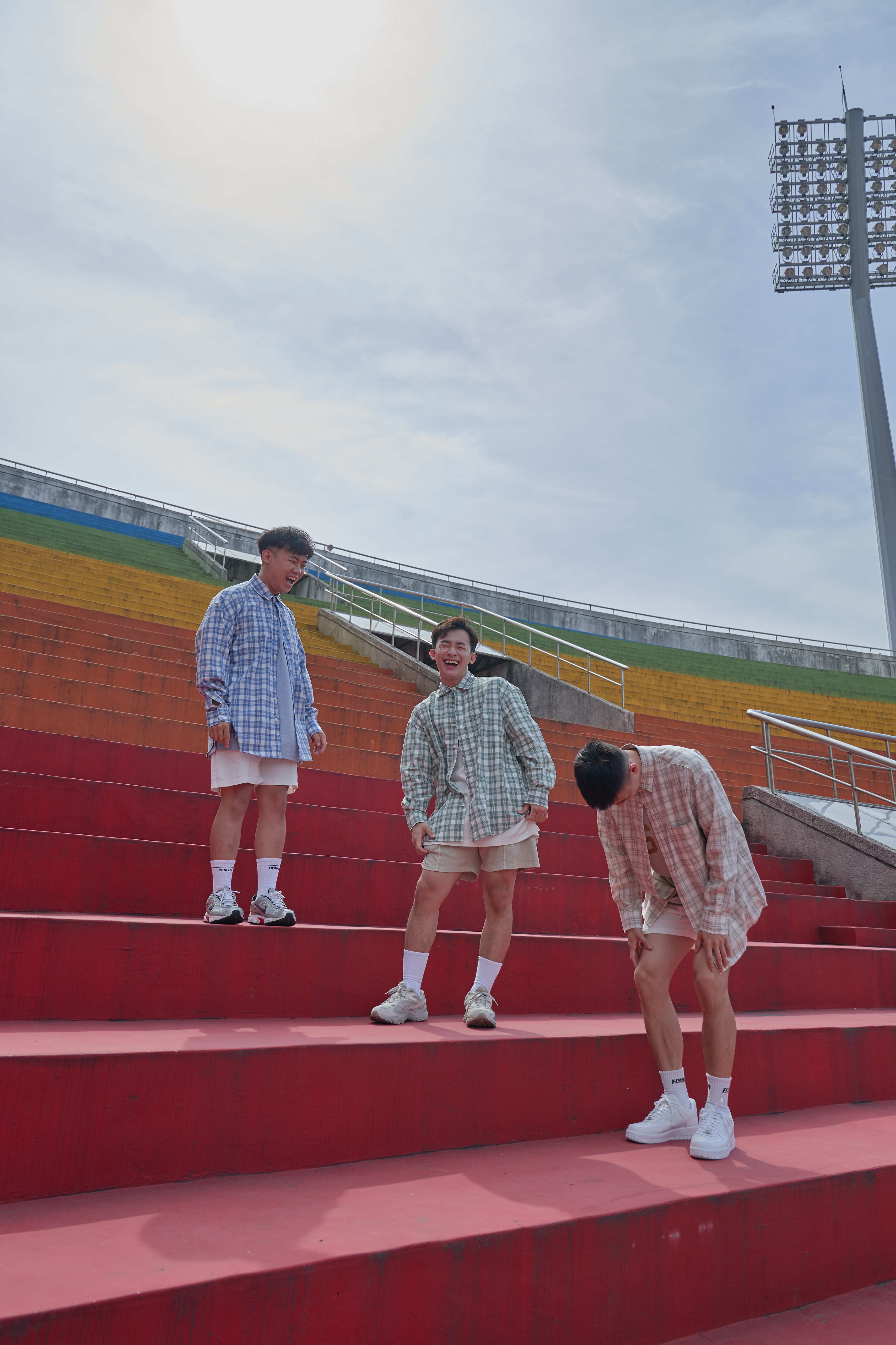 現貨｜小清新格紋薄襯衫（綠）