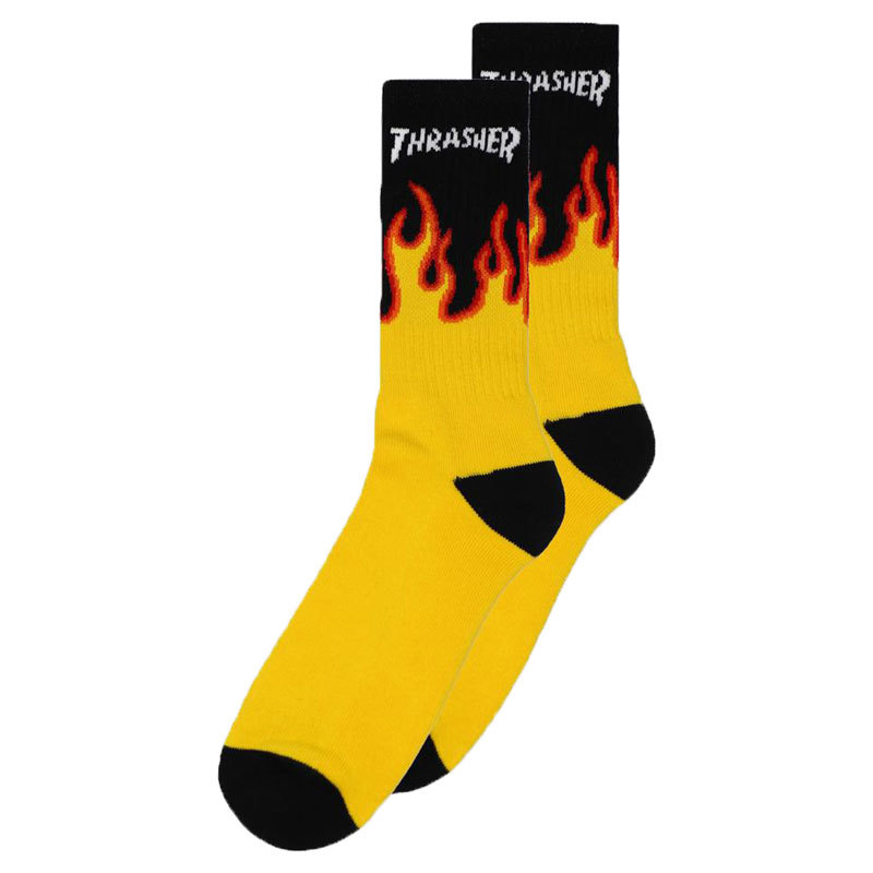 Thrasher Flame Socks